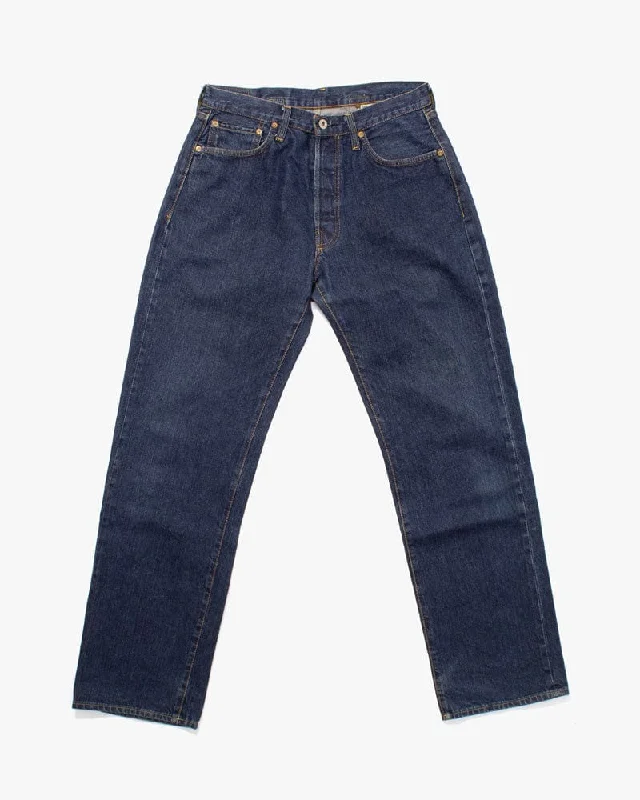 Men's fashion-forward workwear pants-Japanese Repro Denim Jeans, Replay Blue Jeans Brand - 32" x 32"