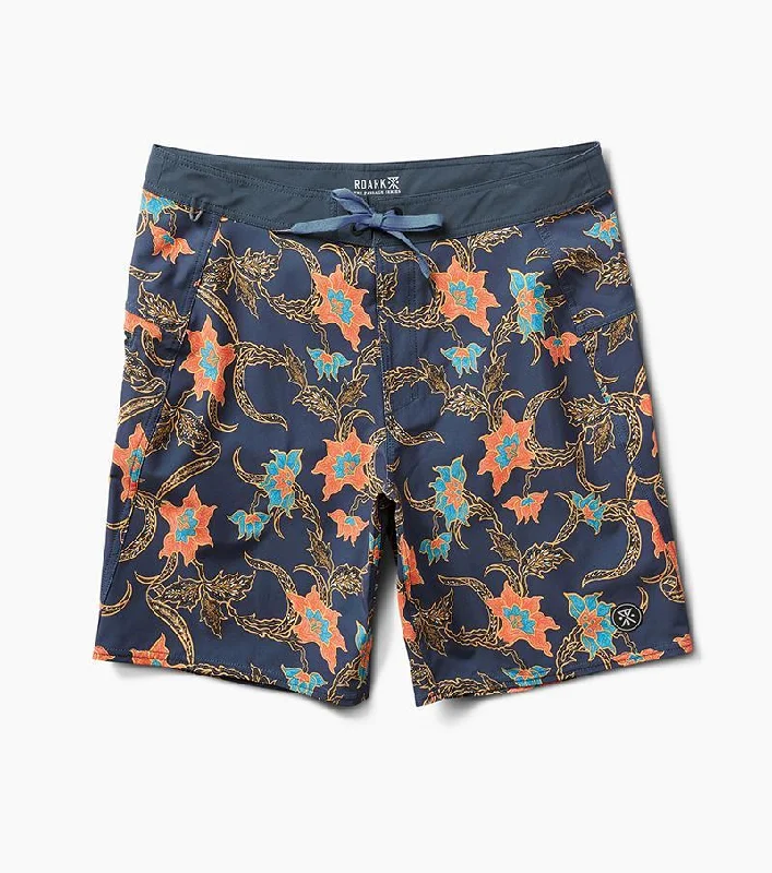 Men's versatile sports shorts-Passage Batavia Batik 19" Boardshort Packable