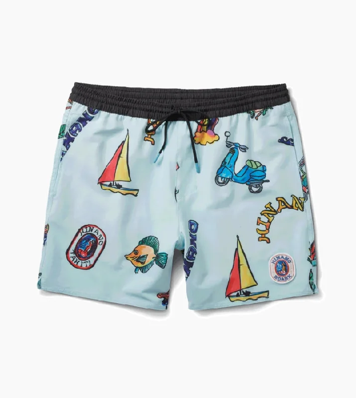 Men's weather-resistant casual shorts-Shorey Boardshorts 16"