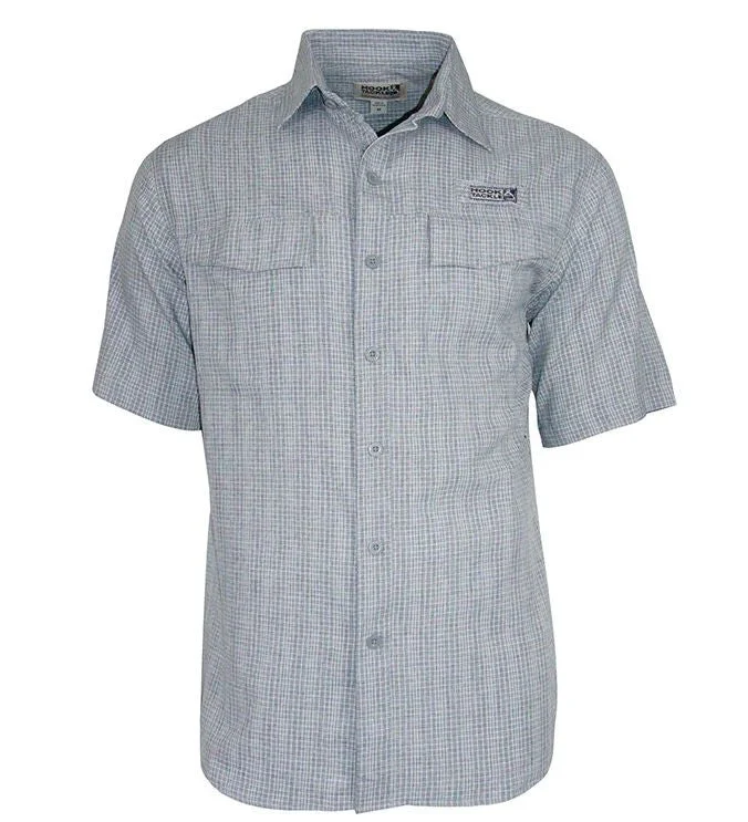 Men's fashion-forward casual wear shirt-Hook & Tackle Short Sleeve Men Fishing Shirts