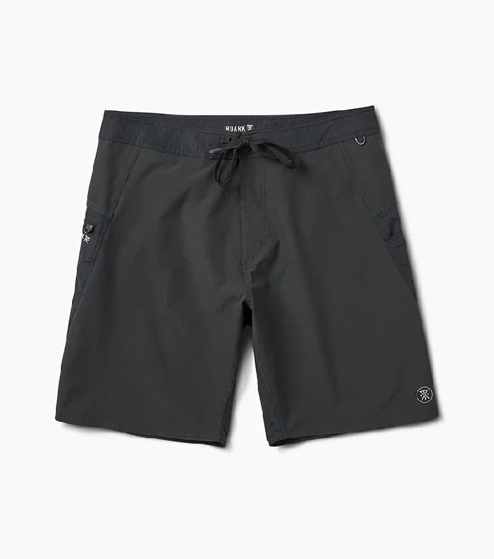 Men's sporty travel shorts-Boatman Boardshorts 19"