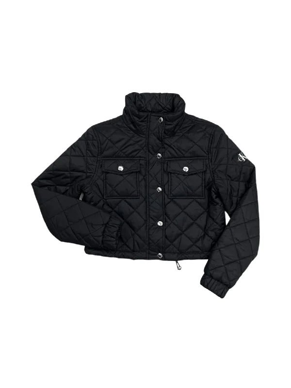 Men's sustainable softshell jacket-Jacket Puffer & Quilted By Calvin Klein In Black, Size: Xs