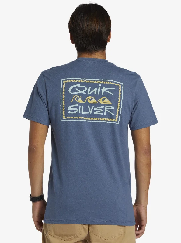 Men's jogger fit t-shirt-Quiksilver Men's T-Shirts Short Sleeve