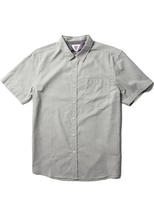 Men's lightweight gym shirt-Vissla Short Sleeve Men's Woven Shirts