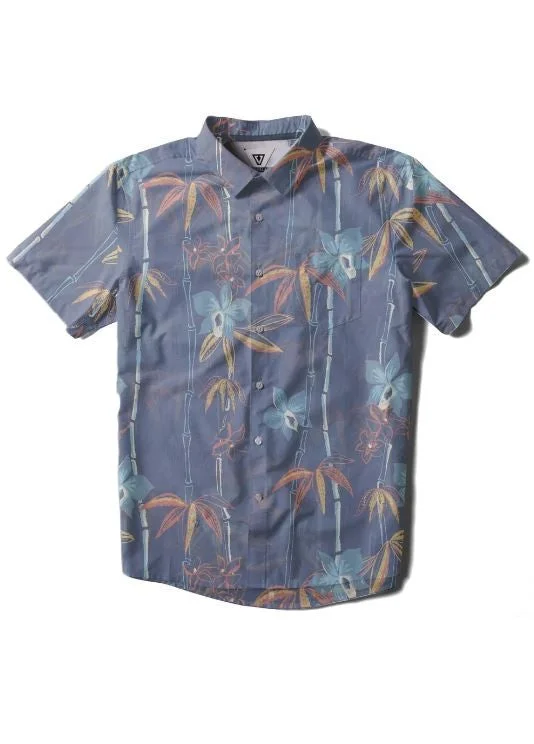 Men's pre-shrunk casual wear shirt-Vissla Short Sleeve Men's Woven Shirts