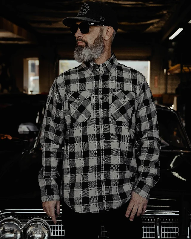 Men's antibacterial casual shirt-The Tommy Flannel