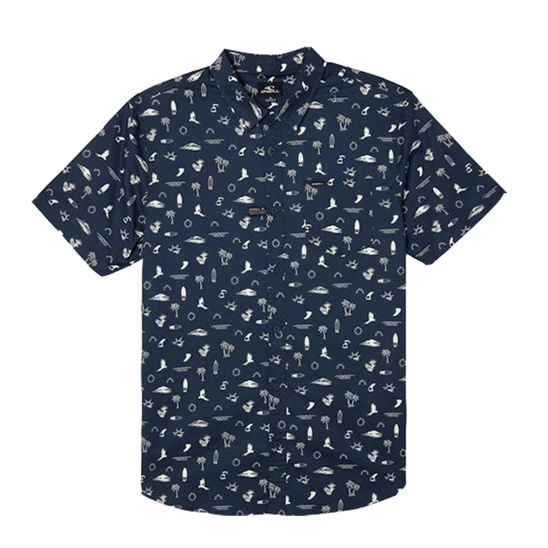 Men's comfortable travel wear shirt-Tame S/S Button-up Shirt