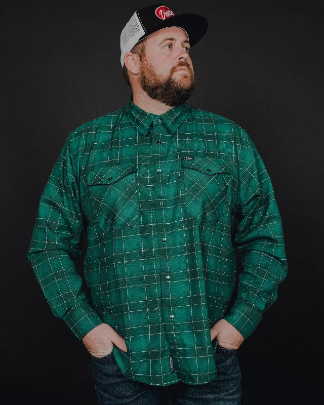 Men's summer gym wear shirt-The Wreath Flannel