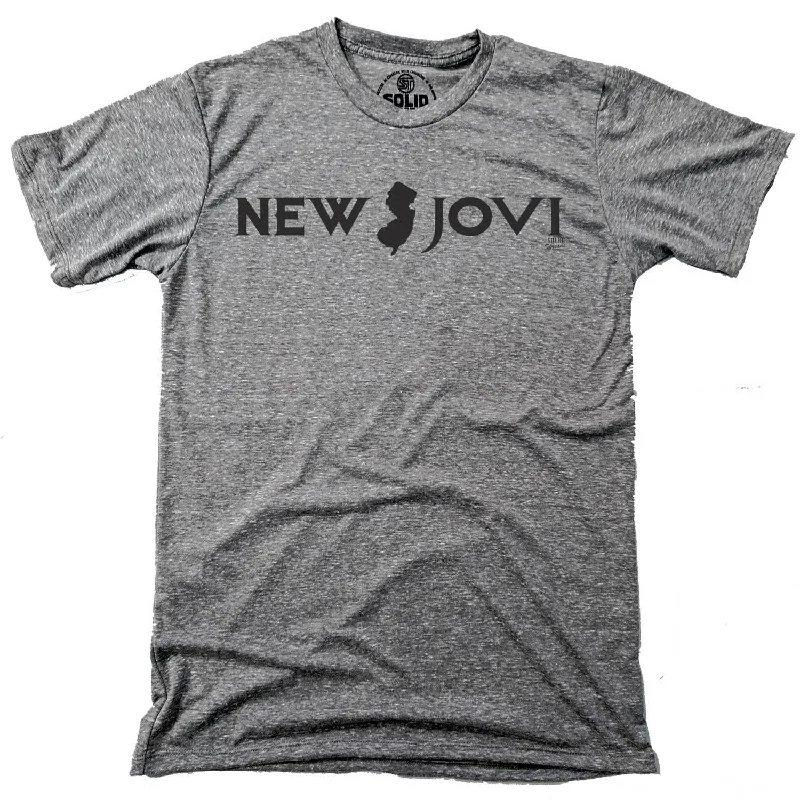 Men's fitted athletic t-shirt-New Jovi T-shirt