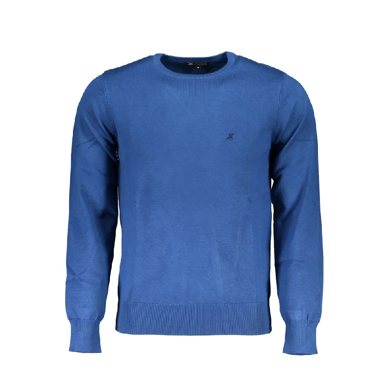 Men's half-zip sweater-U.S. Grand Polo Nylon Men's Sweater