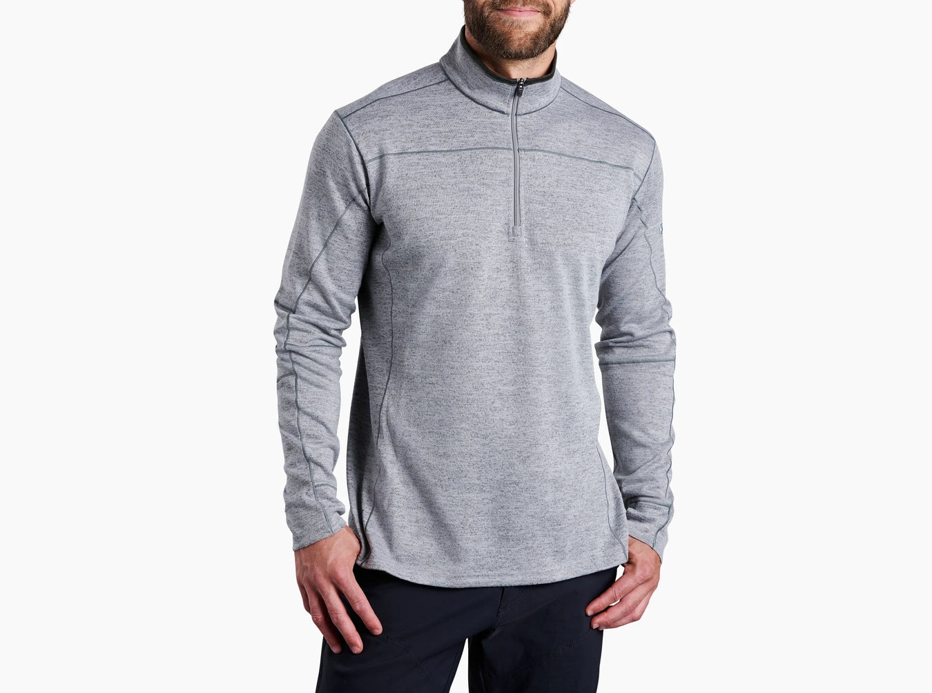 Men's running sweater-Ryzer Quarter Zip