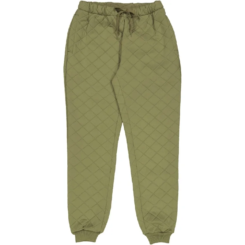 Men's performance travel pants-Thermo Pants Alex adult - olive