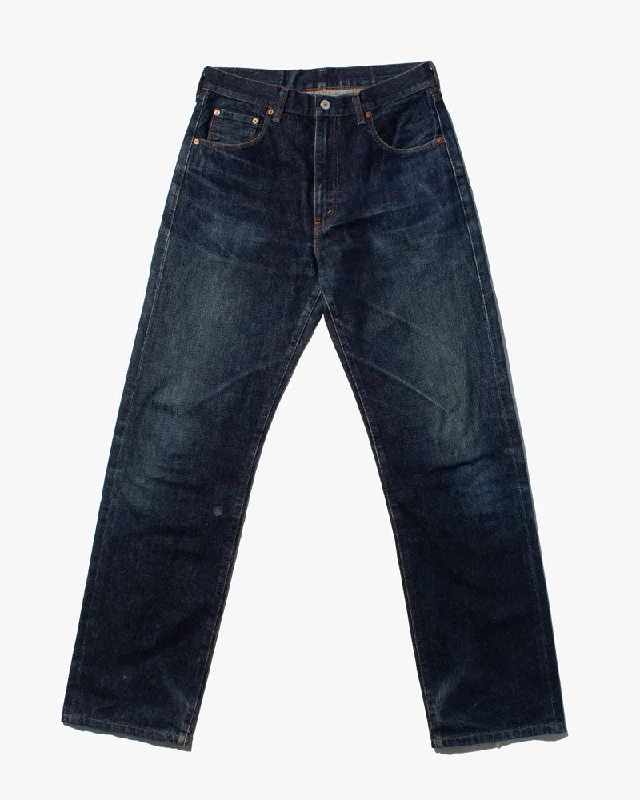 Men's high-performance work pants-Japanese Repro Selvedge Denim Jeans, Levi's Brand - 32" x 34"